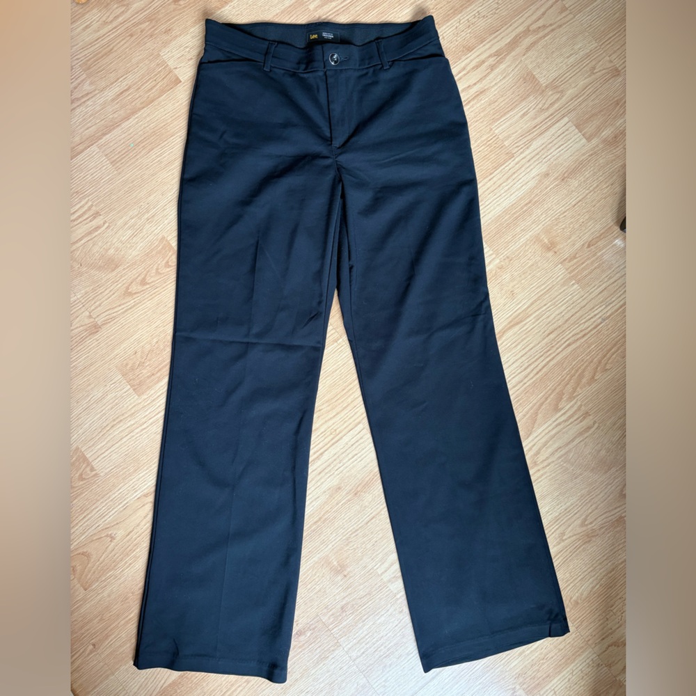 Women's Lee Black Dress Pants Sz10